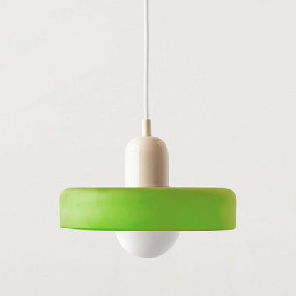 Roselle Bauhaus Glass Pendant Light
