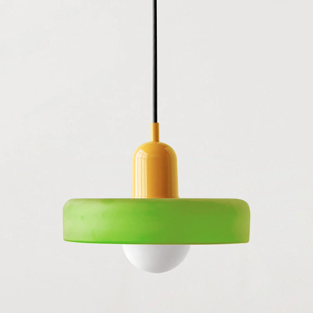 Roselle Bauhaus Glass Pendant Light