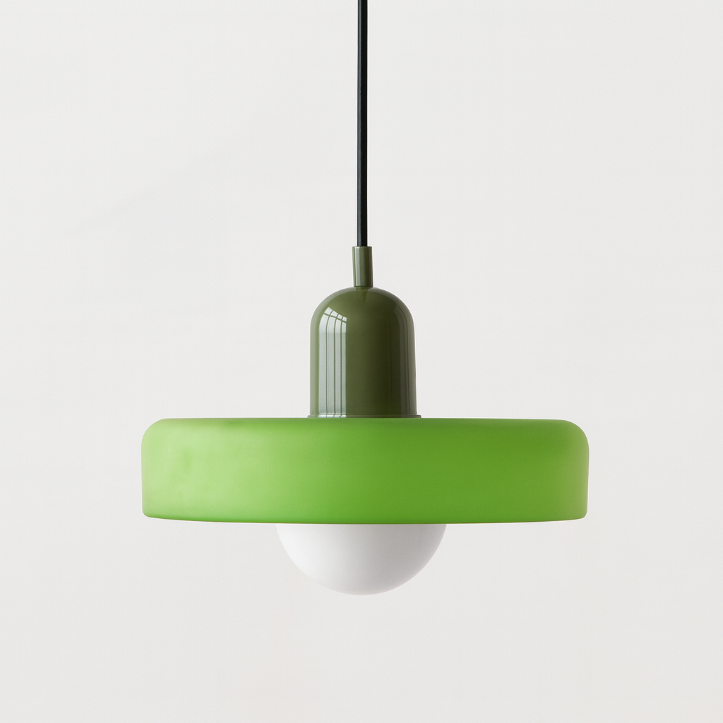 Roselle Bauhaus Glass Pendant Light