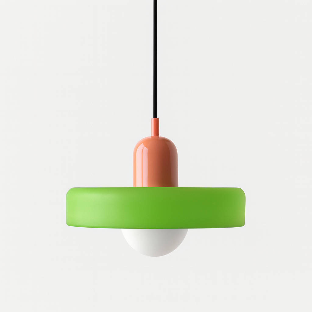 Roselle Bauhaus Glass Pendant Light