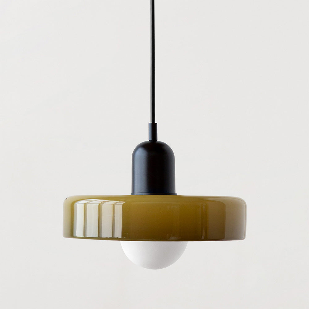 Roselle Bauhaus Glass Pendant Light