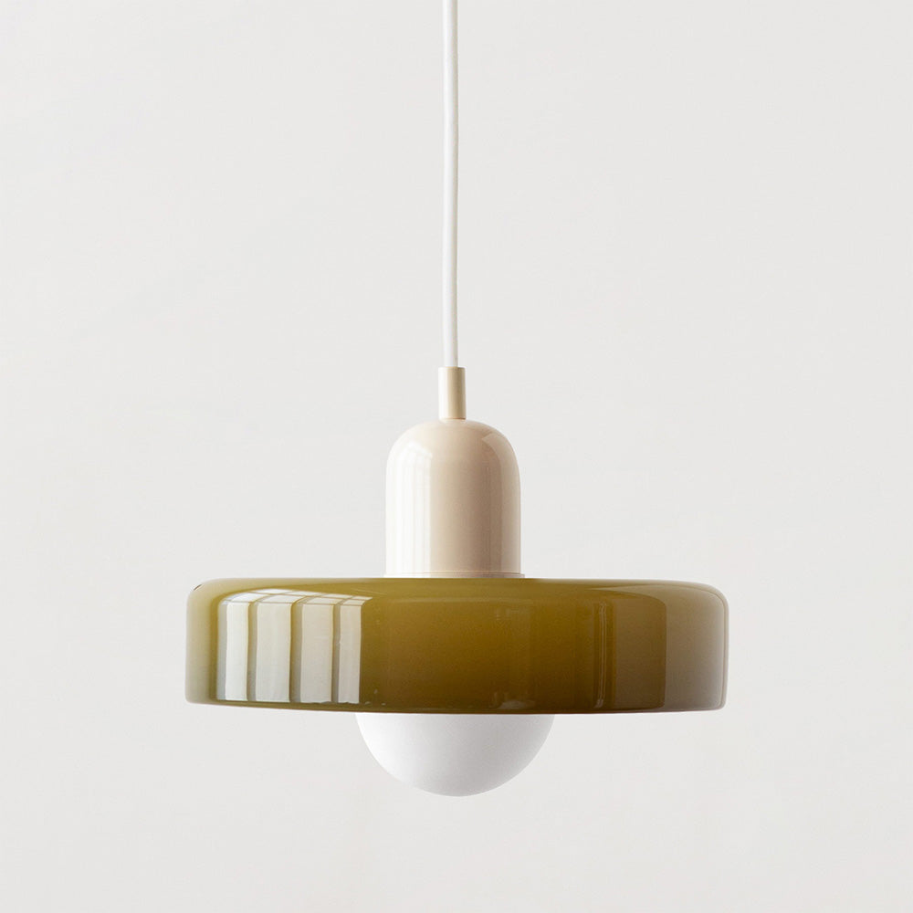 Roselle Bauhaus Glass Pendant Light