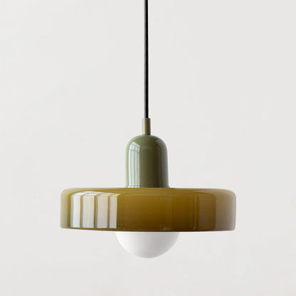 Roselle Bauhaus Glass Pendant Light