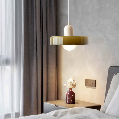 Roselle Bauhaus Glass Pendant Light