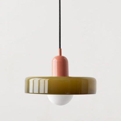 Roselle Bauhaus Glass Pendant Light