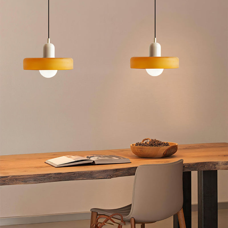 Roselle Bauhaus Glass Pendant Light