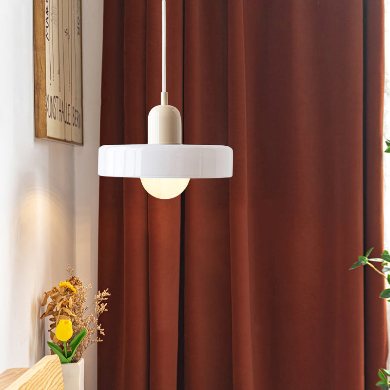 Roselle Bauhaus Glass Pendant Light