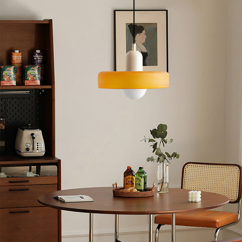 Roselle Bauhaus Glass Pendant Light