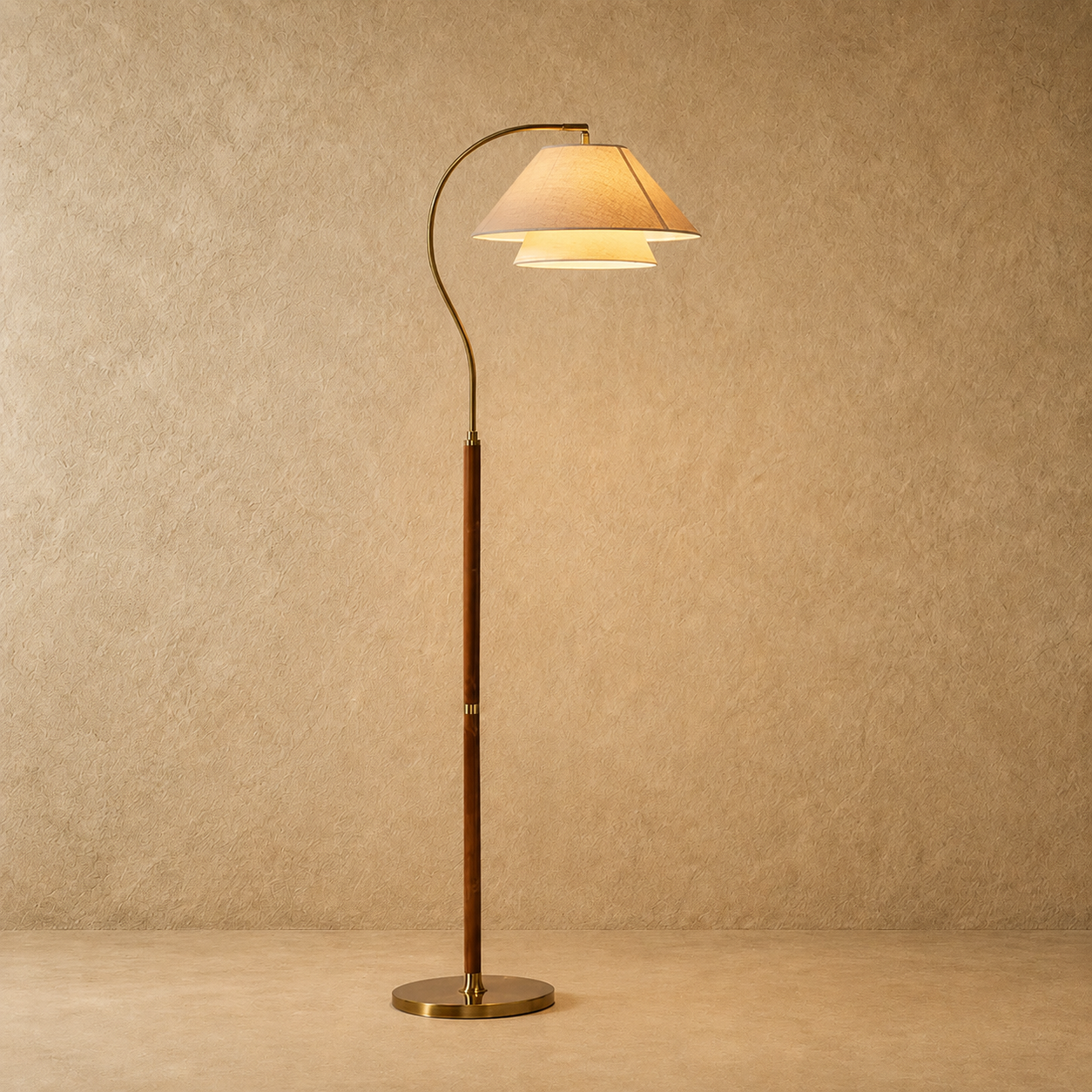Bellamy Layered Shade Floor Lamp