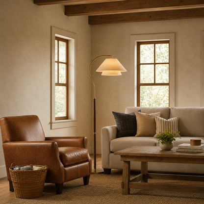 Bellamy Layered Shade Floor Lamp
