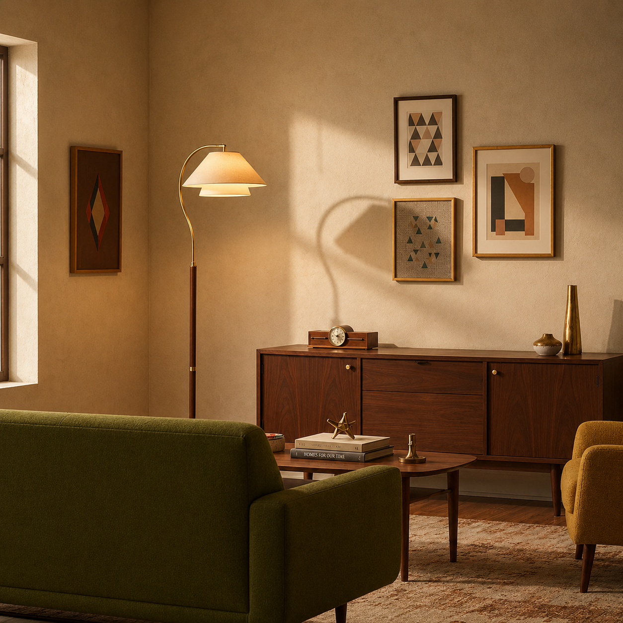 Bellamy Layered Shade Floor Lamp