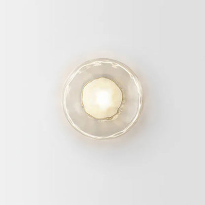 Esmeree Ripple Glass Wall Light