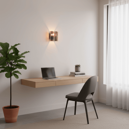 Avelor Glass Wall Light