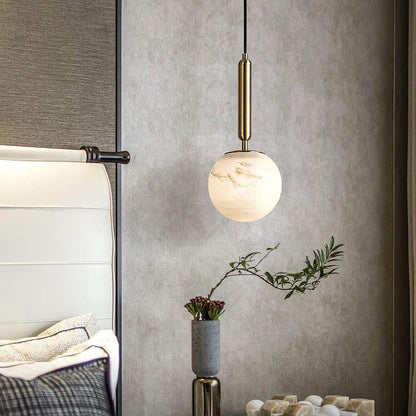 Arvix Alabaster Pendant Light