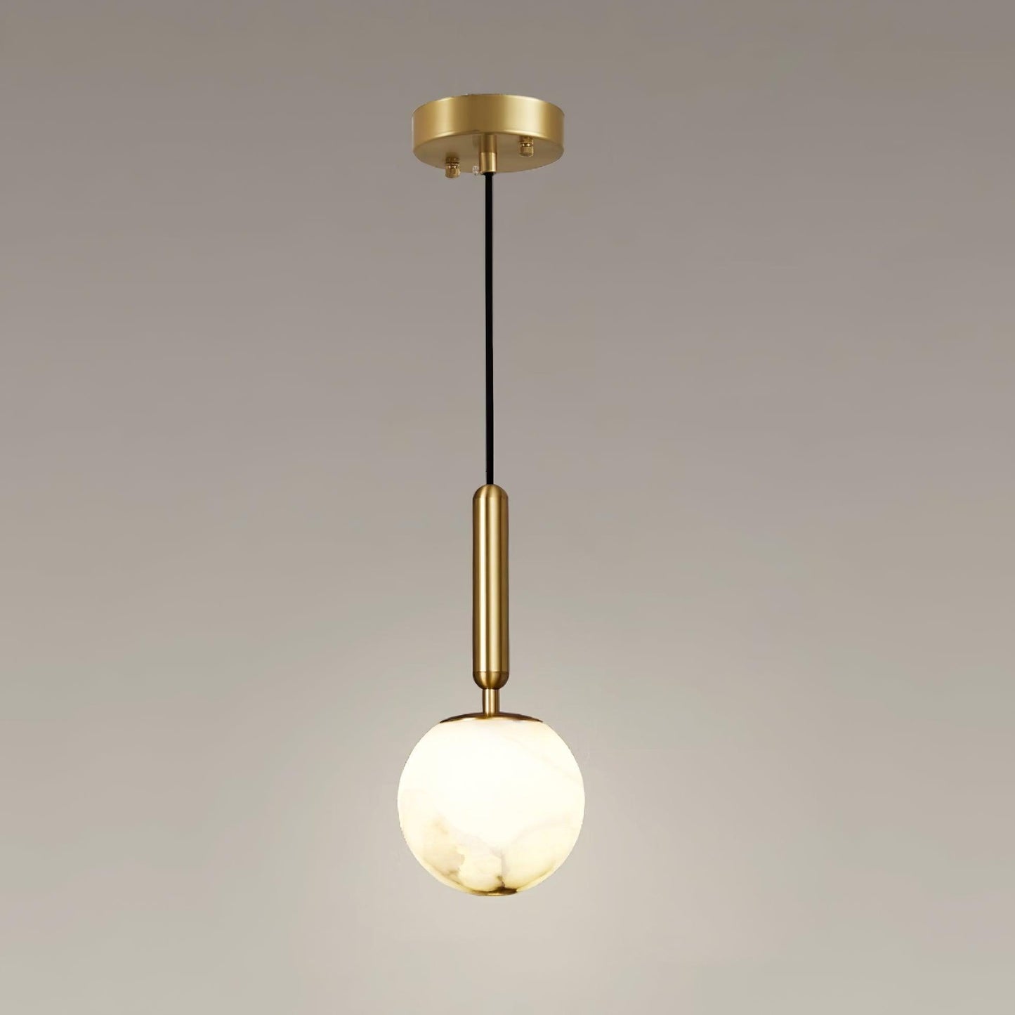 Arvix Alabaster Pendant Light