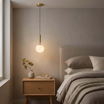 Arvix Alabaster Pendant Light