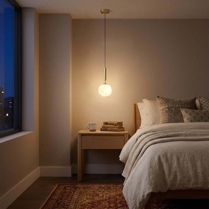 Arvix Alabaster Pendant Light