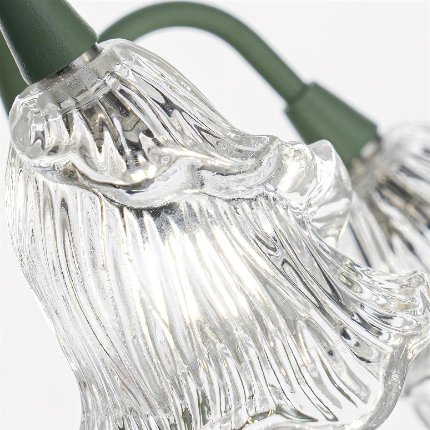 Botanical Glass Petal Accent Table Lamp