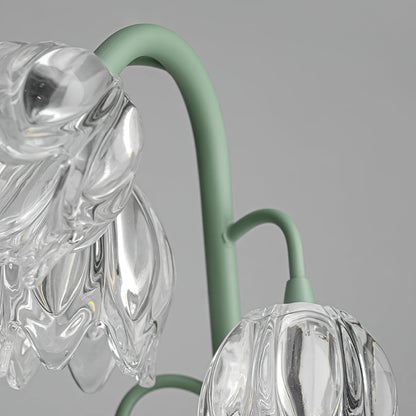 Botanical Glass Petal Accent Table Lamp