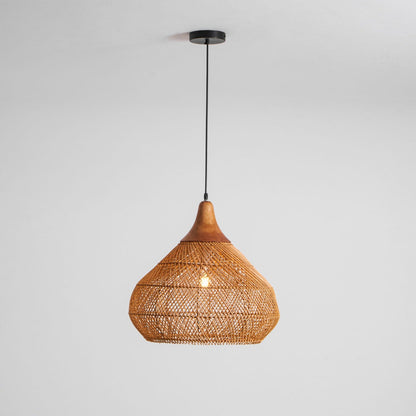 Tavero Rattan Pendant Light