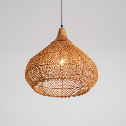 Tavero Rattan Pendant Light