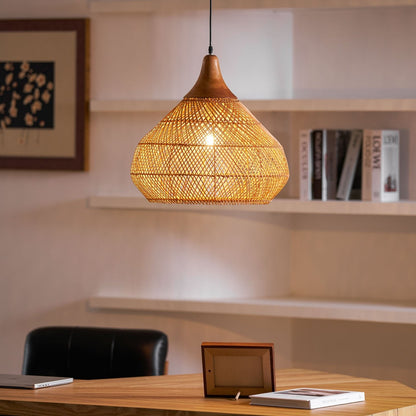 Tavero Rattan Pendant Light