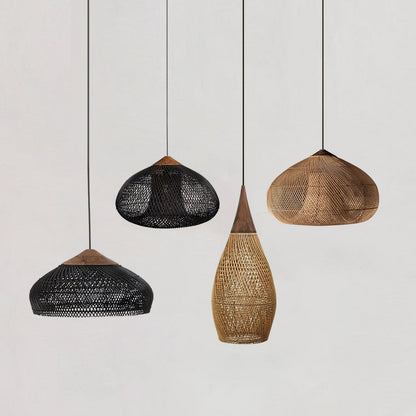 Tavero Rattan Pendant Light