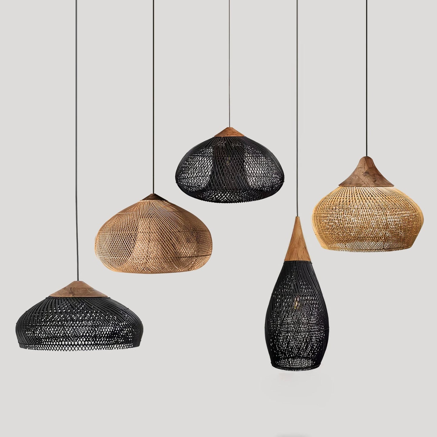 Tavero Rattan Pendant Light