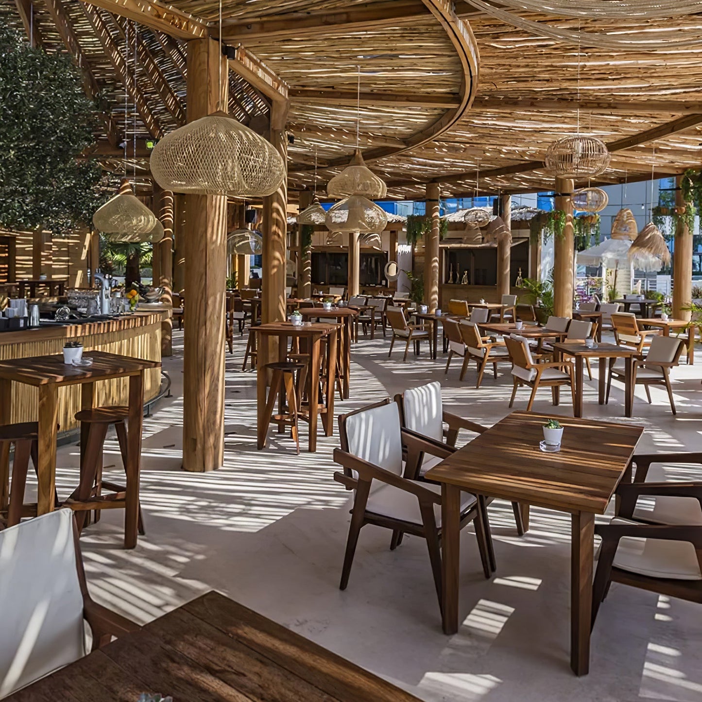 Tavero Rattan Pendant Light