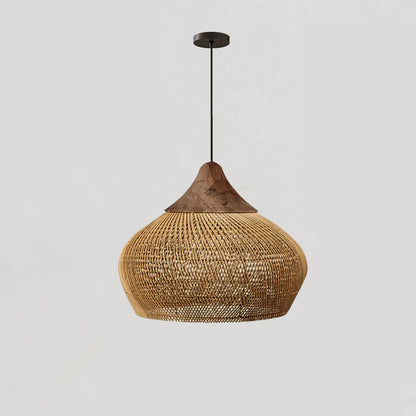 Tavero Rattan Pendant Light