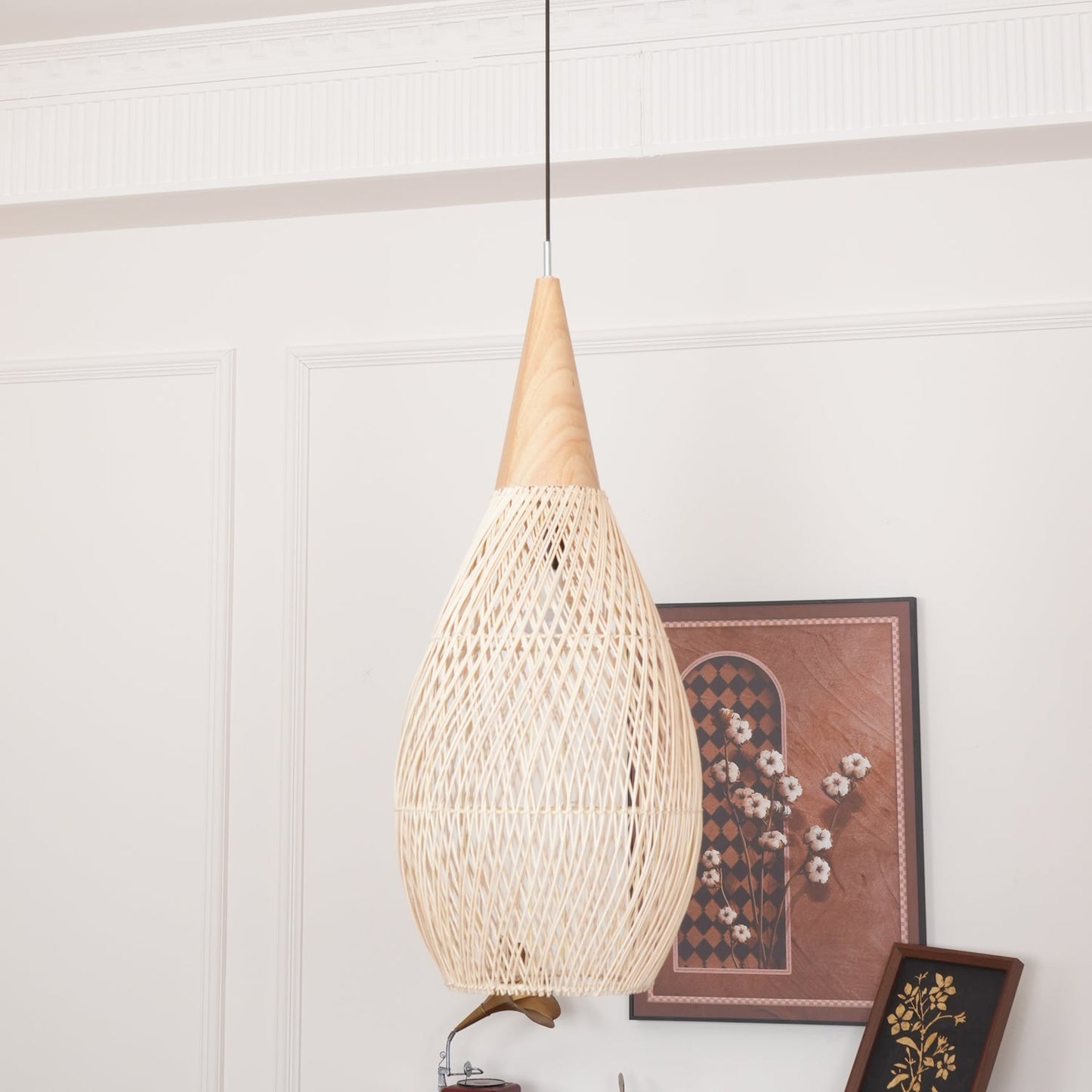 Tavero Rattan Pendant Light