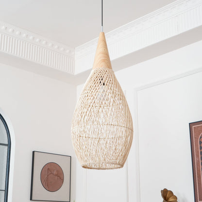 Tavero Rattan Pendant Light