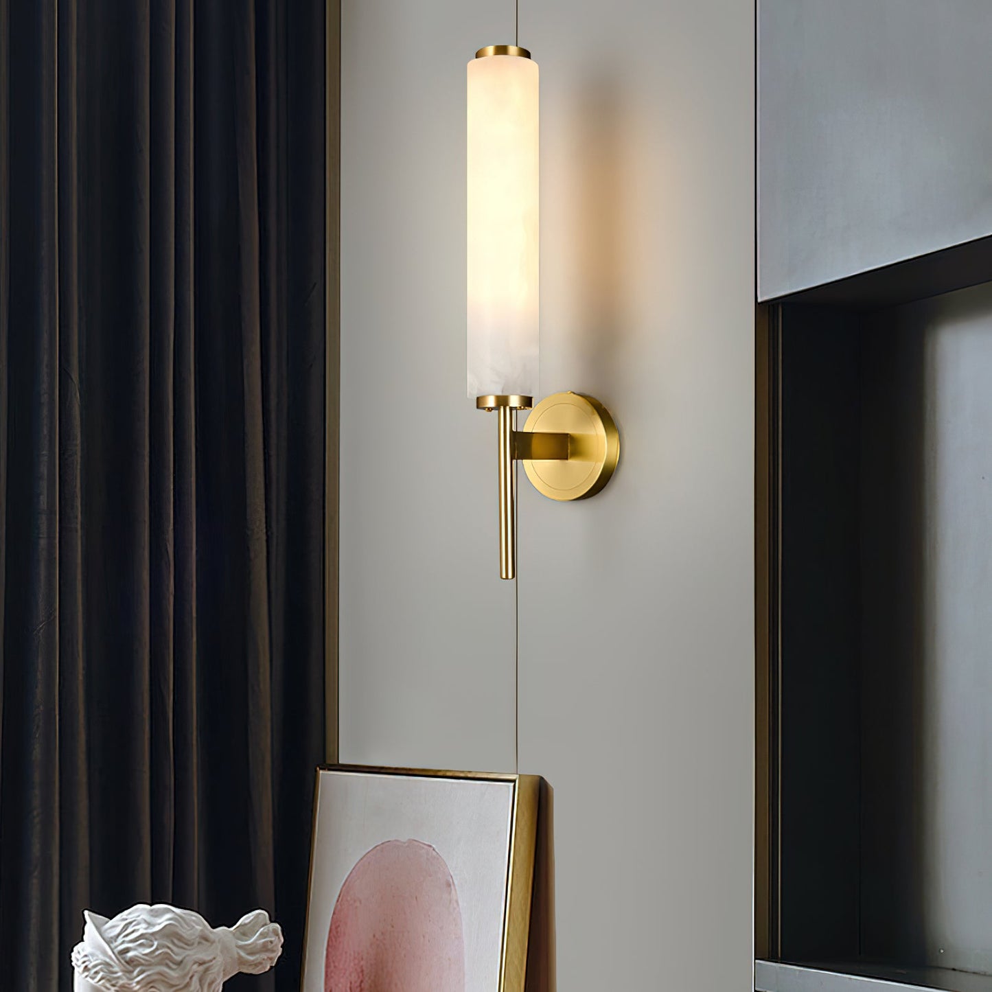 Arvix Alabaster Wall Light