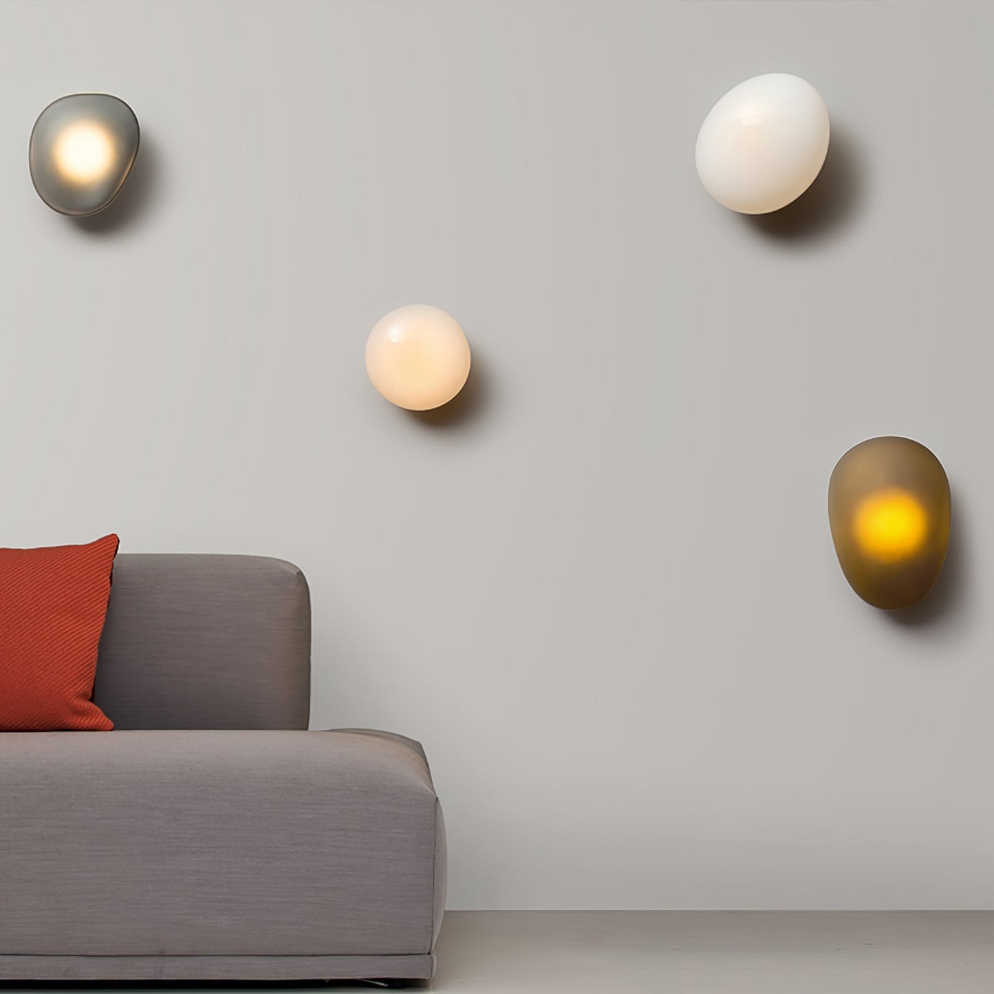 Velo Bubble Glass Wall Light