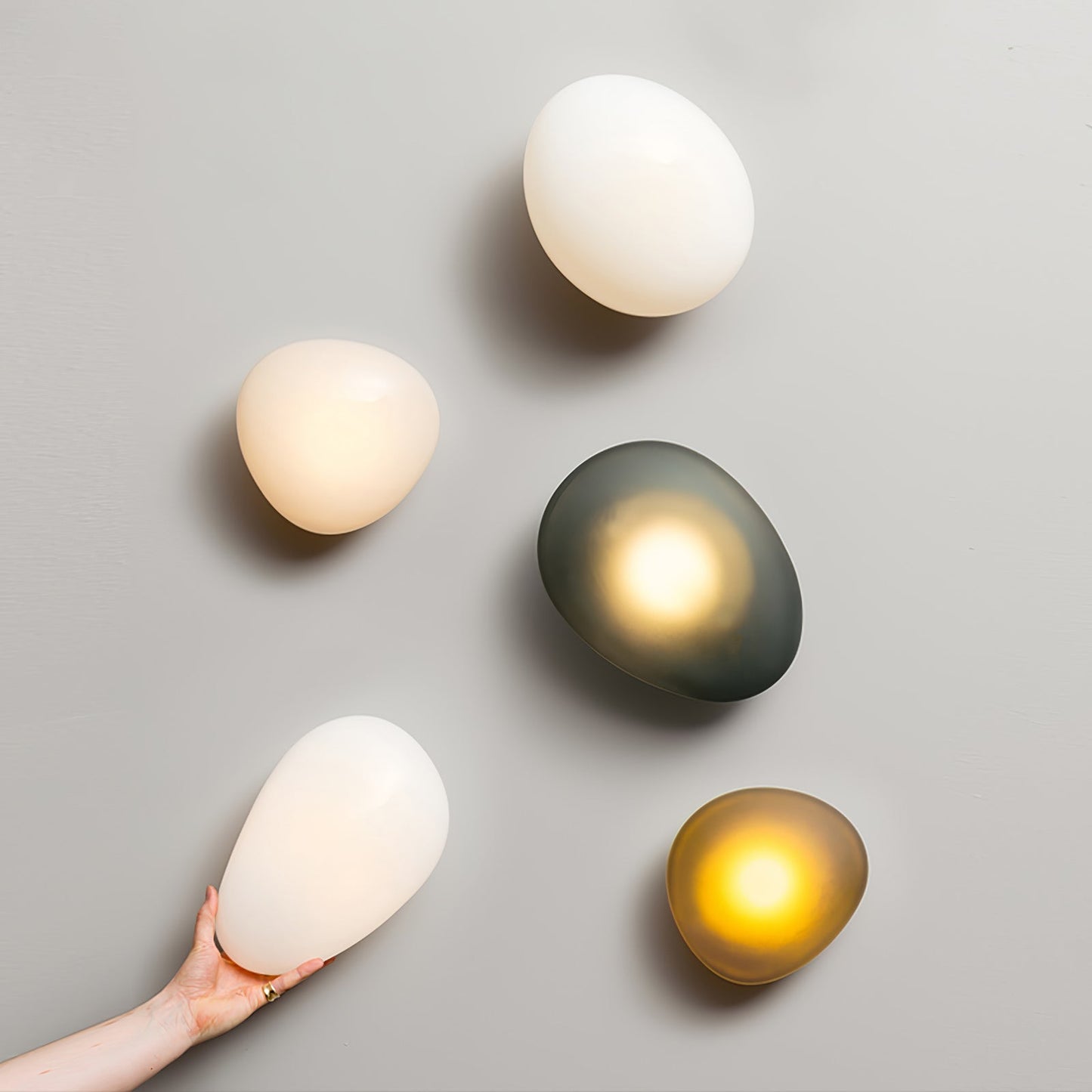 Velo Bubble Glass Wall Light