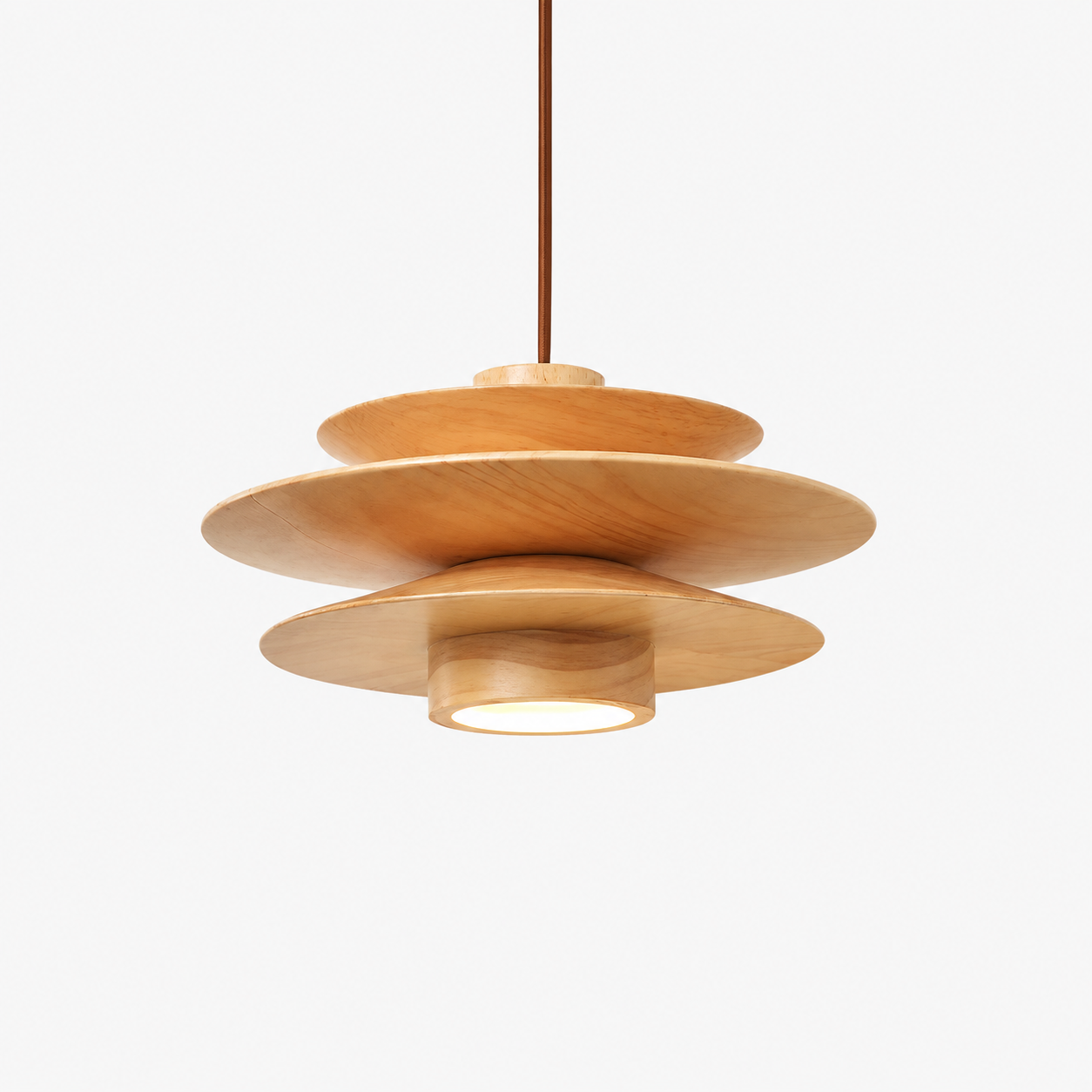 Camille Wooden Pendant Light