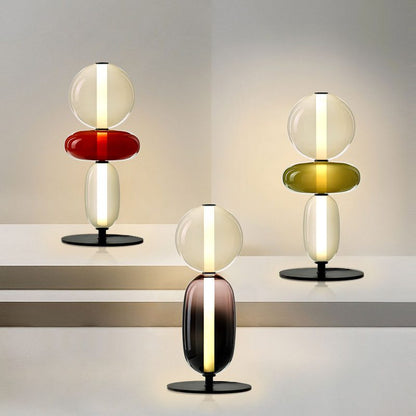 Pebora Glass Table Lamp