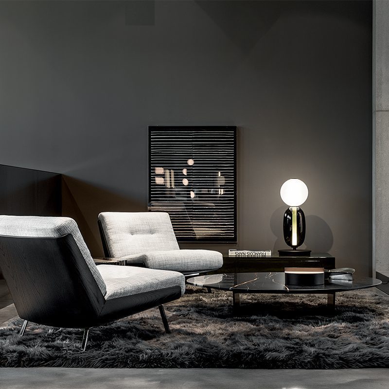 Pebora Glass Table Lamp