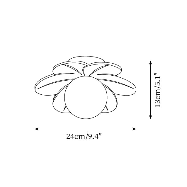 Calira Flower Ceiling Light