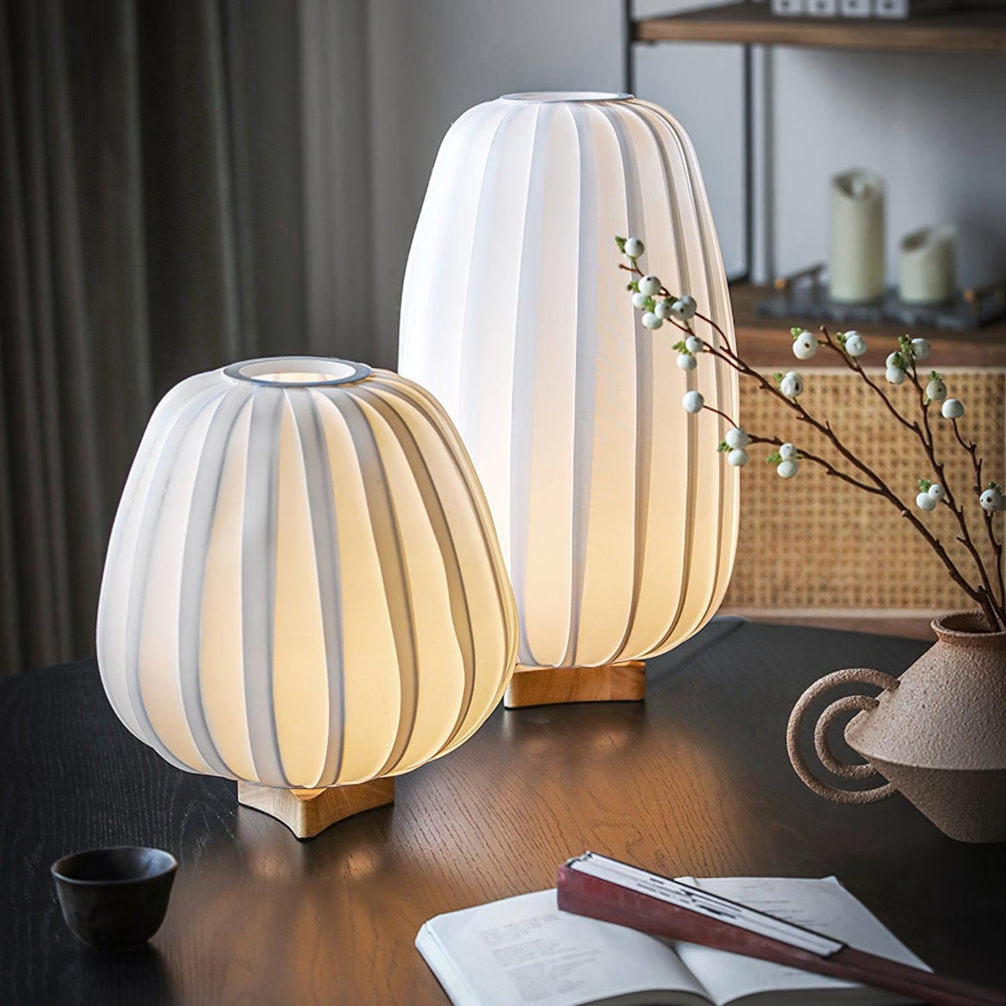 Lunelle Fabric Table Lamp