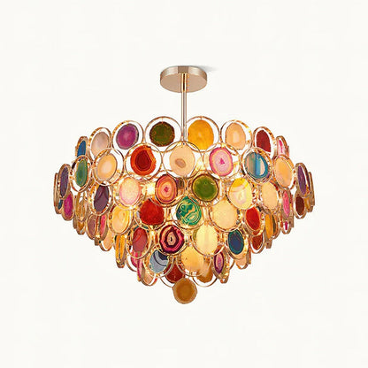 Seraphine Agate Stone Chandelier