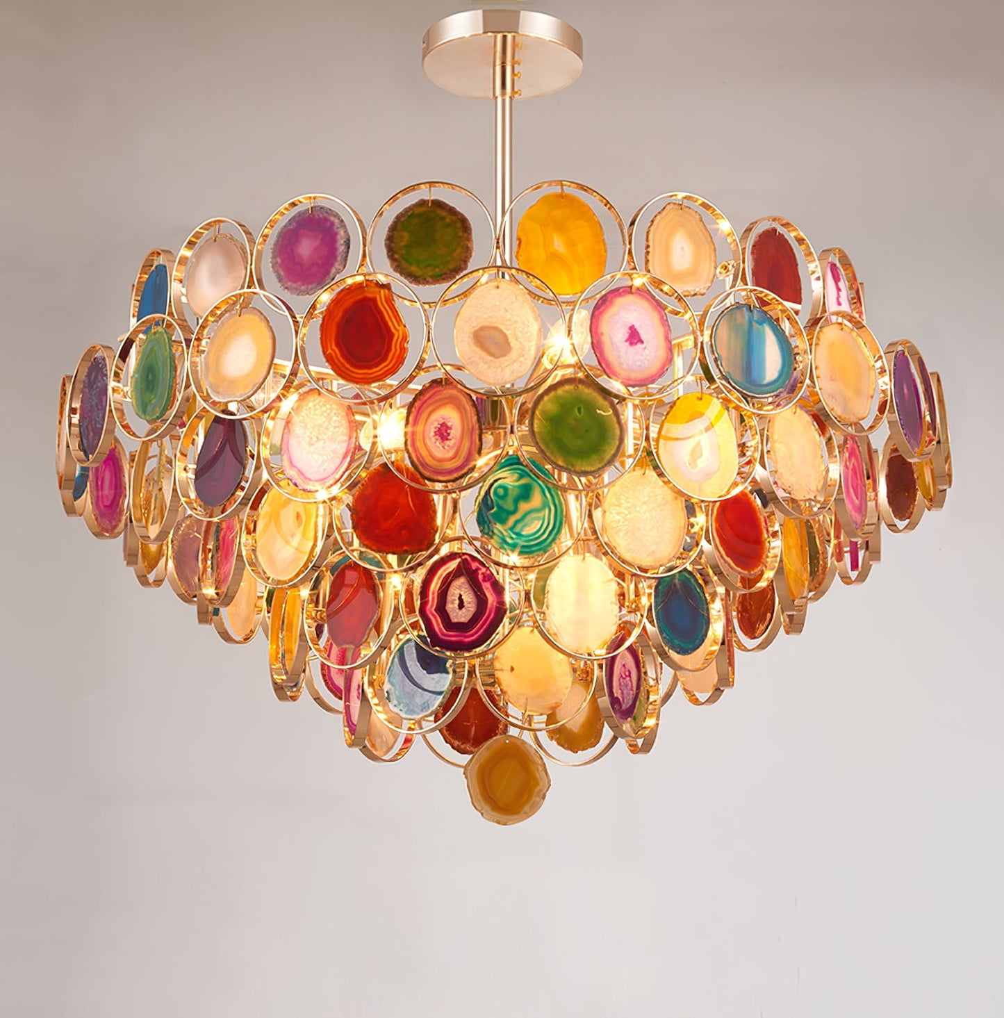 Seraphine Agate Stone Chandelier