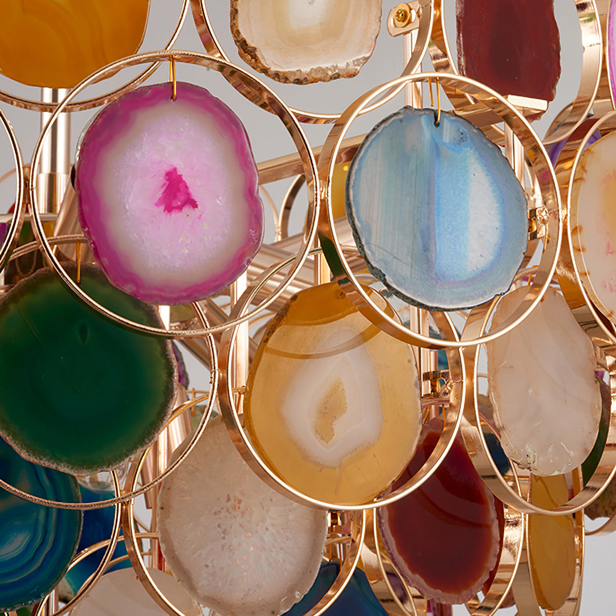 Seraphine Agate Stone Chandelier