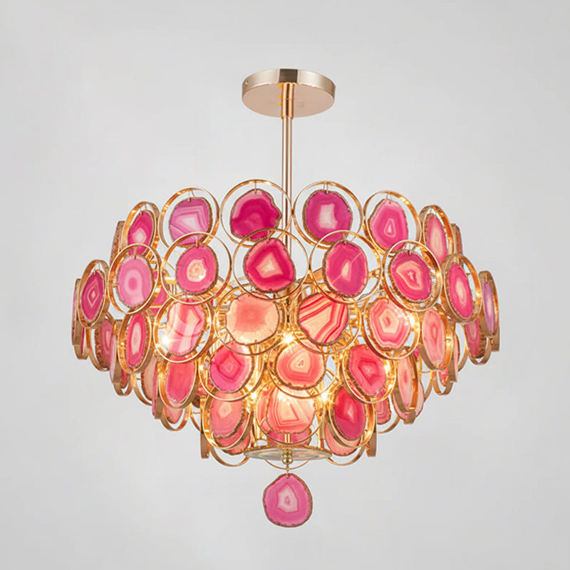 Seraphine Agate Stone Chandelier