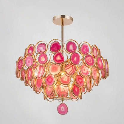 Seraphine Agate Stone Chandelier