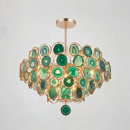Seraphine Agate Stone Chandelier
