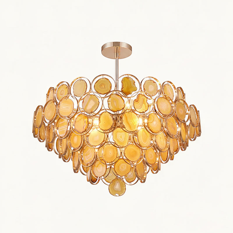Seraphine Agate Stone Chandelier