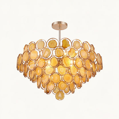 Seraphine Agate Stone Chandelier