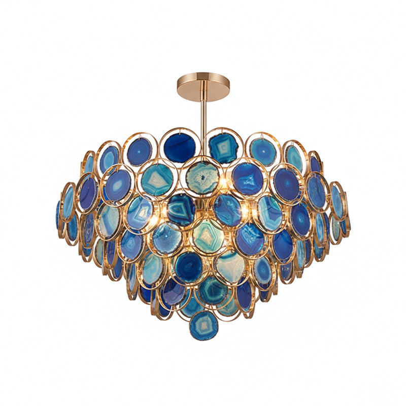 Seraphine Agate Stone Chandelier