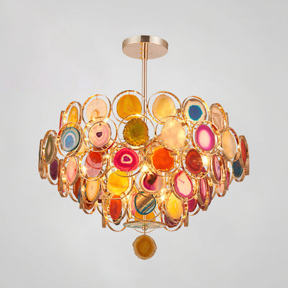 Seraphine Agate Stone Chandelier